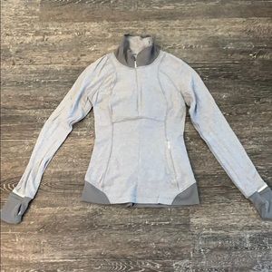 Lululemon gray half zip